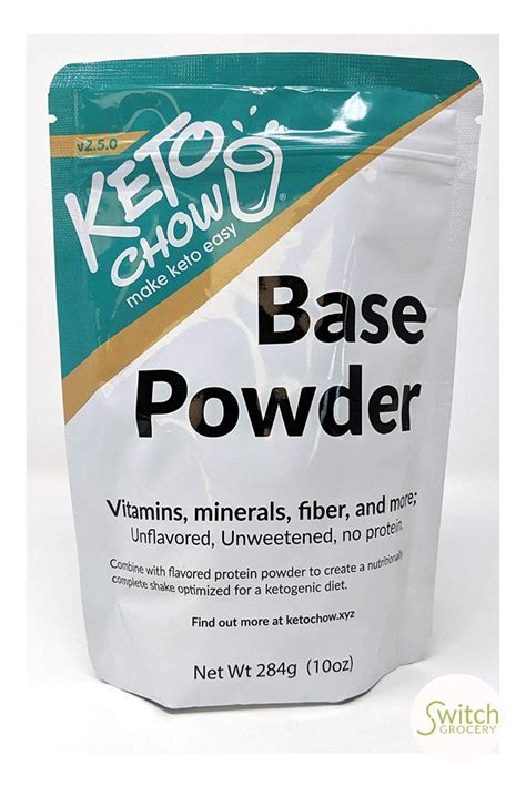 keto chow base powder|Keto Chow Review